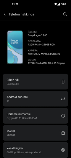 ★| OnePlus 8T |★ [ANA KONU]