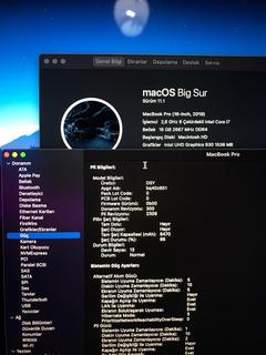 [SATILIK] 16" MacBook Pro i7 Sıfır Ayarında