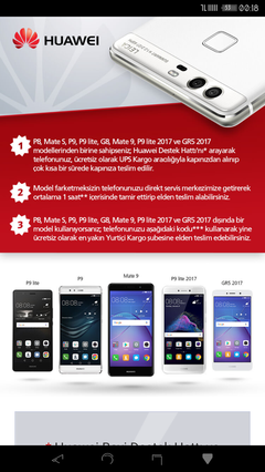 Huawei P9 Lite Ana Konu ve Kullanıcıları (Android 7.0 Nougat B380 yayınlandı)