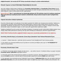 [DİKKAT] Xiaomi Redmi Note 8 Telefonunuzun Sensörleri Bozuk Olabilir (THH Kararı Eklendi.)