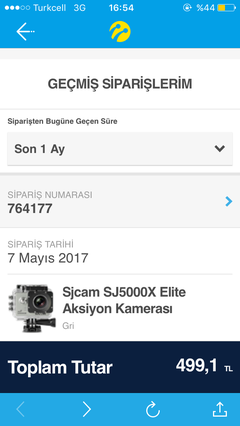 Turkcell de sjcam modellerinde indirim var