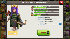  SATILDI  hendivli ---104Lvl - Th9 - 3000Taş - İsim Değiştirme Mevcut