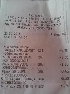  Burn 250 ml. 1 TL (Kipa forum bornova-IZMIR)