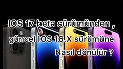 iOS 16 [ ANA KONU ] 16.6.1  / 16.7 OTA
