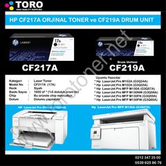  HP CF217A 17A ORJINAL TONER