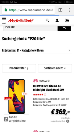 Huawei P20 Lite rekabetçi bir fiyat ile Türkiye’de satışa sunuldu