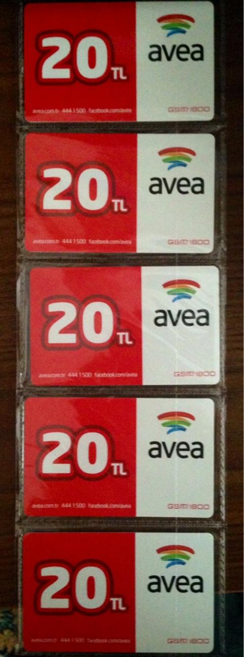 SATILIK AVEA-TÜRKTELEKOM TL KART