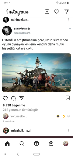 Oyunlardan Zevk Alamama Durumu