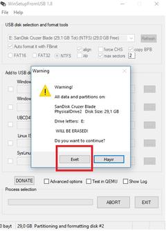 Multiboot - Tek Usb Bellek Üzerinde Windows + Acronis Bootable Kurulumu - Uefi+Legacy