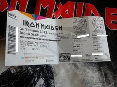  26 Temmuz 2013, İnönü Stadyumu / IRON MAIDEN ULAN!!!