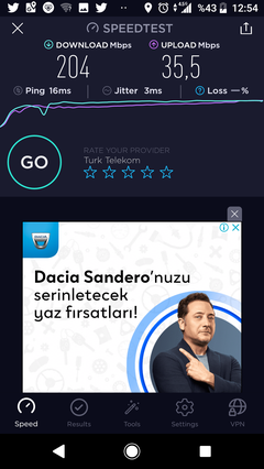 TÜM OPERATÖRLER 4,5G HIZ TESTİ [ANA KONU] 5G YE DOĞRU ADIM ADIM