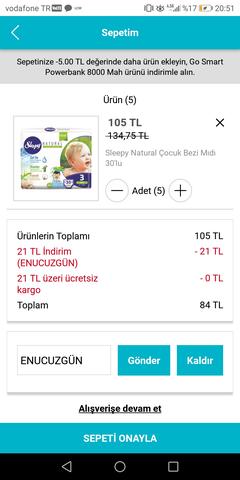 [BİTTİ] A101 >> 100/21 indirim: ENUCUZGÜN