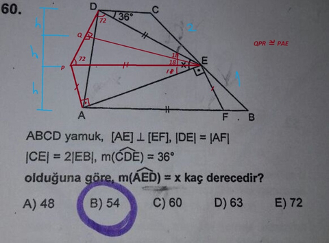 Geometri Sorusu (Zor)