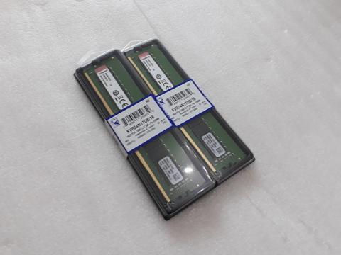 16GB DDR4 KINGSTON 2400MHZ (=TEK PARÇA=) MASAÜSTÜ İÇİN DDR4 RAM....** 550TL**