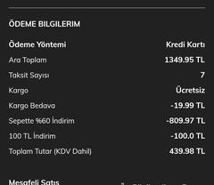 defacto sepette  %60 indirim artı indirim kodu