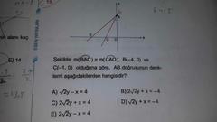  acıl geometrı sorularım