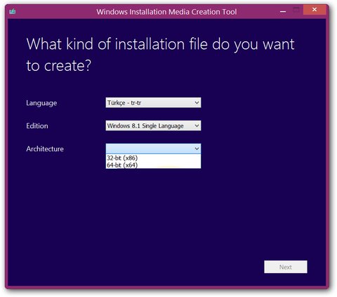 Windows 8.1 (Single Language ve PRO) Orijinal ISO İndir