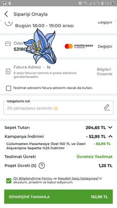 Istegelsin 150 tl üzerine %25 indirim -max 100 tl ind