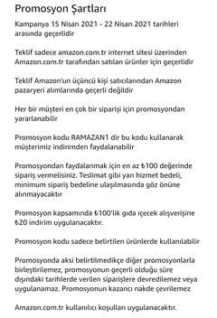 Amazon Türkiye İndirimleri, Fırsatları ve Kampanyaları [ANA KONU]