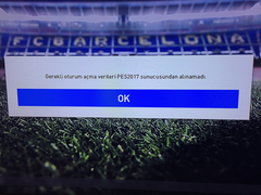 PES 2017 online sorunu yardım