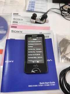 SONY NWZ X1050 SIFIR GİBİ FULL KUTULU