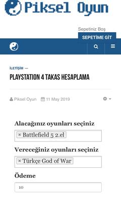  DH PS4 OYUN TAKAS GRUBU[ANA KONU] [KUTULU OYUNLAR ]