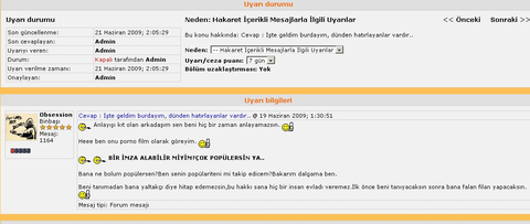 Forumda size en çok itici gelen üye?
