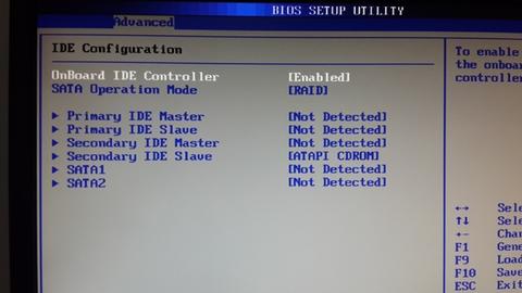 PC SATA HDD Yİ GÖRMÜYOR