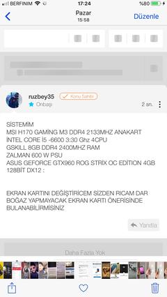 YARDIM RX570 8GB  VS GTX 1060’ 6GB mı ? HANGİSİ