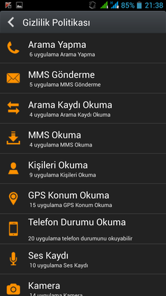  GM Discovery Gizlilik Ayarı