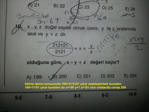 Mat1:Temel Kavramlar Sorular -ISC-
