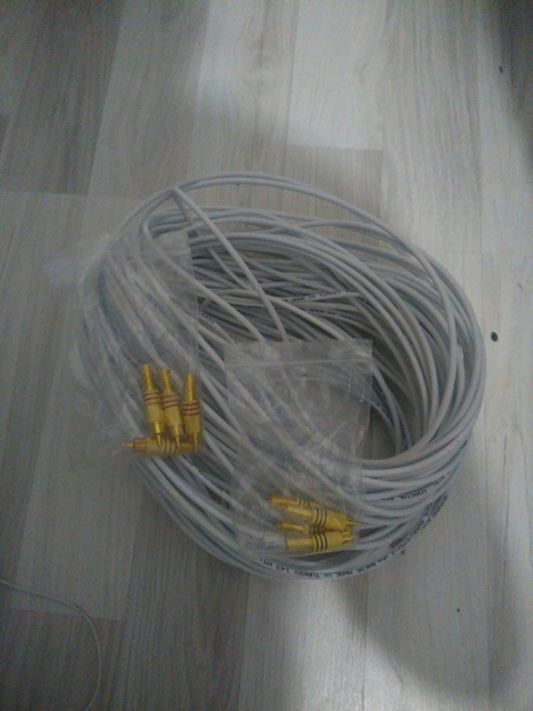 Rg6 ve rg59 anten kablosundan rca yapımı.