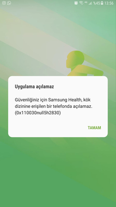 Galaxy C5 güncelleme sonrası yaşadığım hata