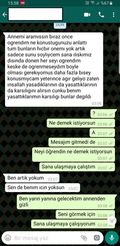 KIZ ARKADAŞIMIN ANNESİ KIZI BENİMLE GÖRÜŞTÜRMÜYOR (21 ARALIK 2019 EDİT)