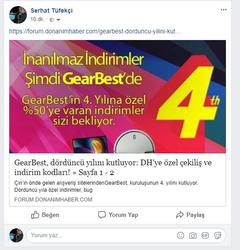 [Kazananlar belli oldu] GearBest, dördüncü yılını kutluyor: DH’ye özel çekiliş ve indirim kodları!