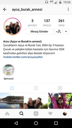 SMA hastası Ayça ve Burak 'a yardım