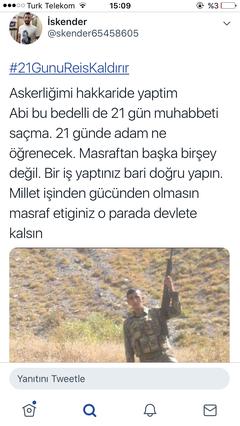 Bedelli Askerlikte 21 Gün Temel Eğitim Mağduriyeti İçin Mail ve Tweet Atıyoruz