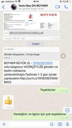 [SATILDI] BOYNER %15 EKSTRA