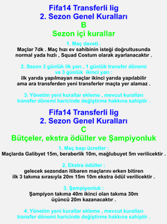  (ps4)Fifa14 transferli lig (transfer sezonu acildi)