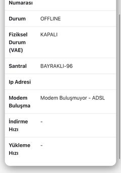 Turknet Modem Buluşmuyor VDSL