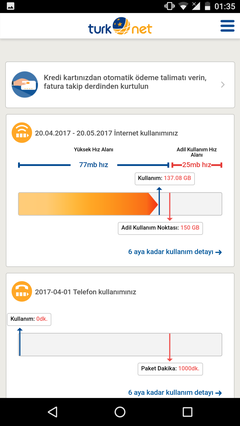 Turk.net İnternet 59.99 TAAHHÜTSÜZ