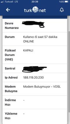 İnternet ışığı yanmıyor