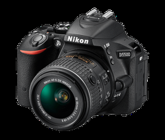 Nikon D5500 + 18-55mm vr II 24.2 MP DSLR Fotoğraf Makinesi + çanta +uzaktan kumanda + lens filtresi