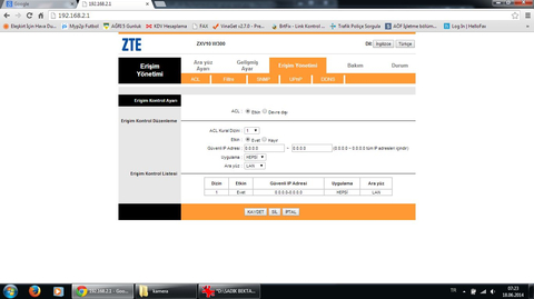 IP Kamera MODEM Port Açma Hakkında ve AYAR YARDIMI Lütfen
