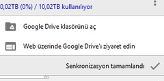  Google Drive'dan 2 GB ek depolama alanı (17.02.2015'e kadar)