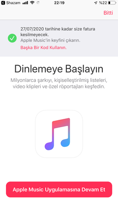 Apple Music Ücretsiz