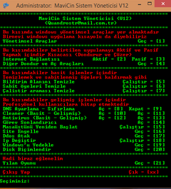  MaviCin Sistem Yoneticisi V13 (Update 10) Türkçe