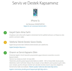 [SATILDI] iPhone 5S 16 GB Vatan Faturalı Garantili Çiziksiz