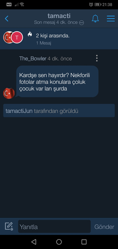 Hesabım hacklenmiş admçnler