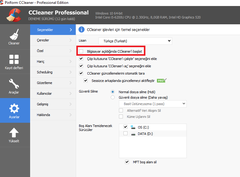 CCleaner'ın Başlangıç programları arasında çalışmasını engelleyemiyorum  SS